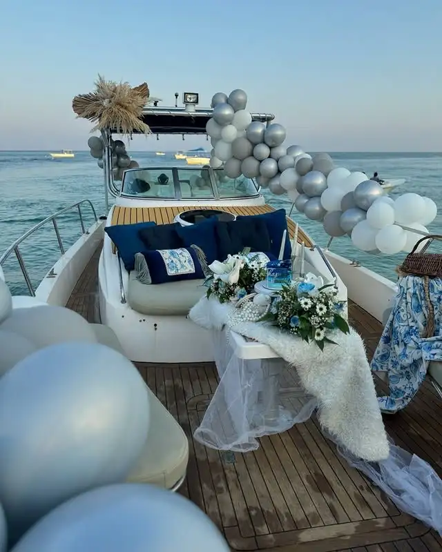 Événement sur le pont d'un bateau