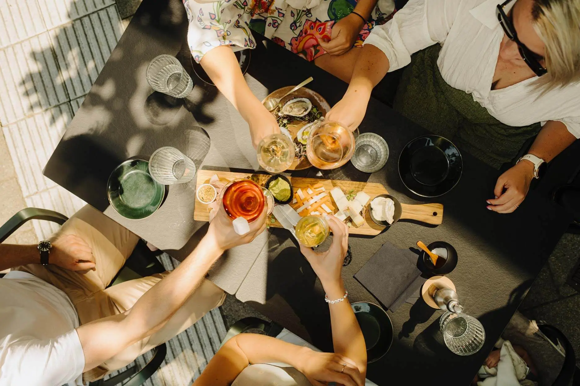 Private event on terrace