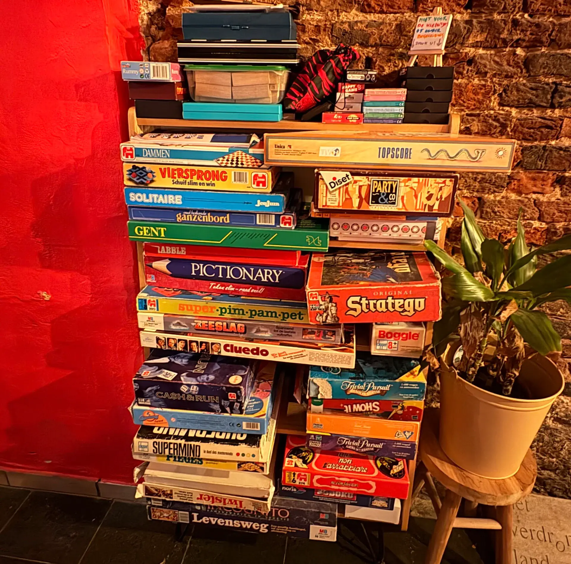 Stapel bordspellen