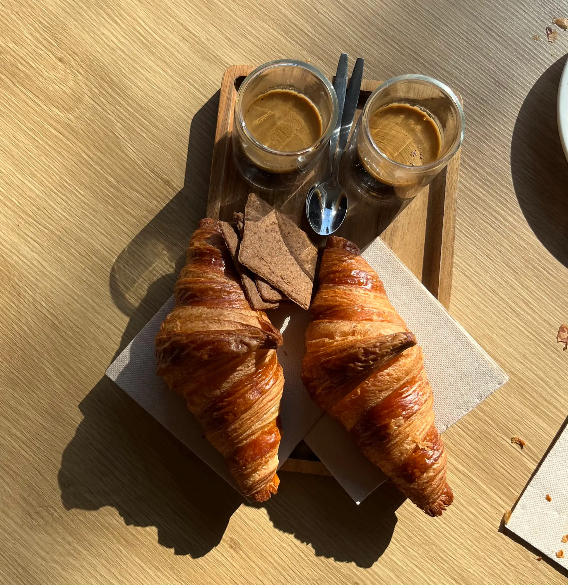 Croissants en Espresso