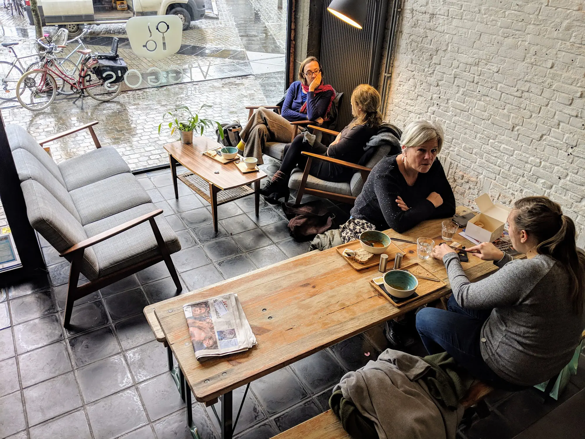 Interieur van Viggo's coffeebar