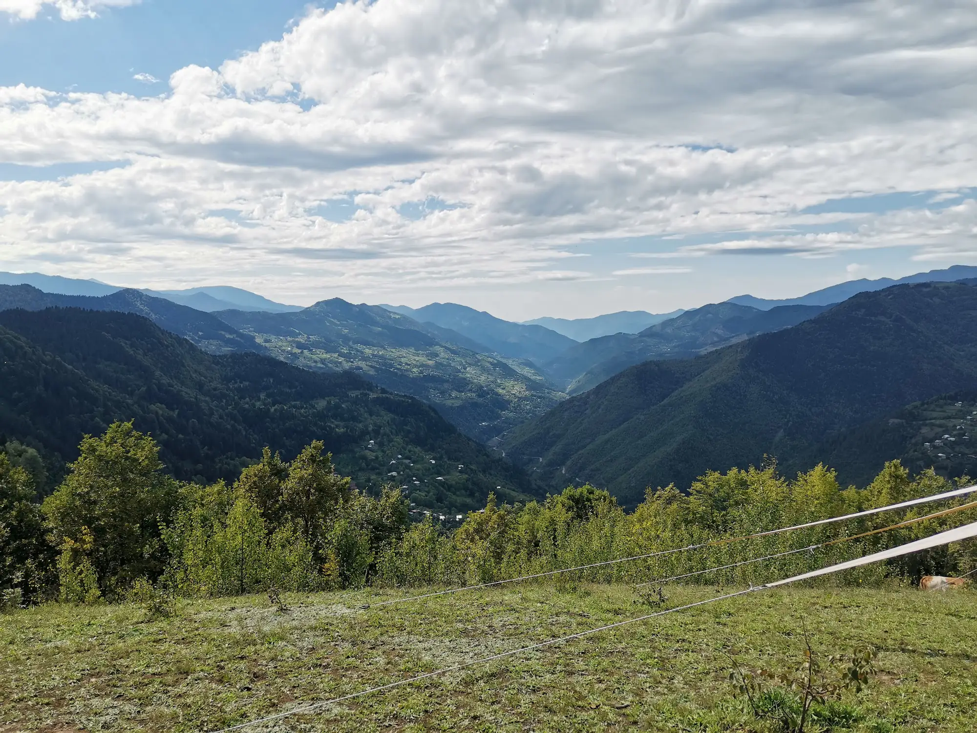 Mountain valley views