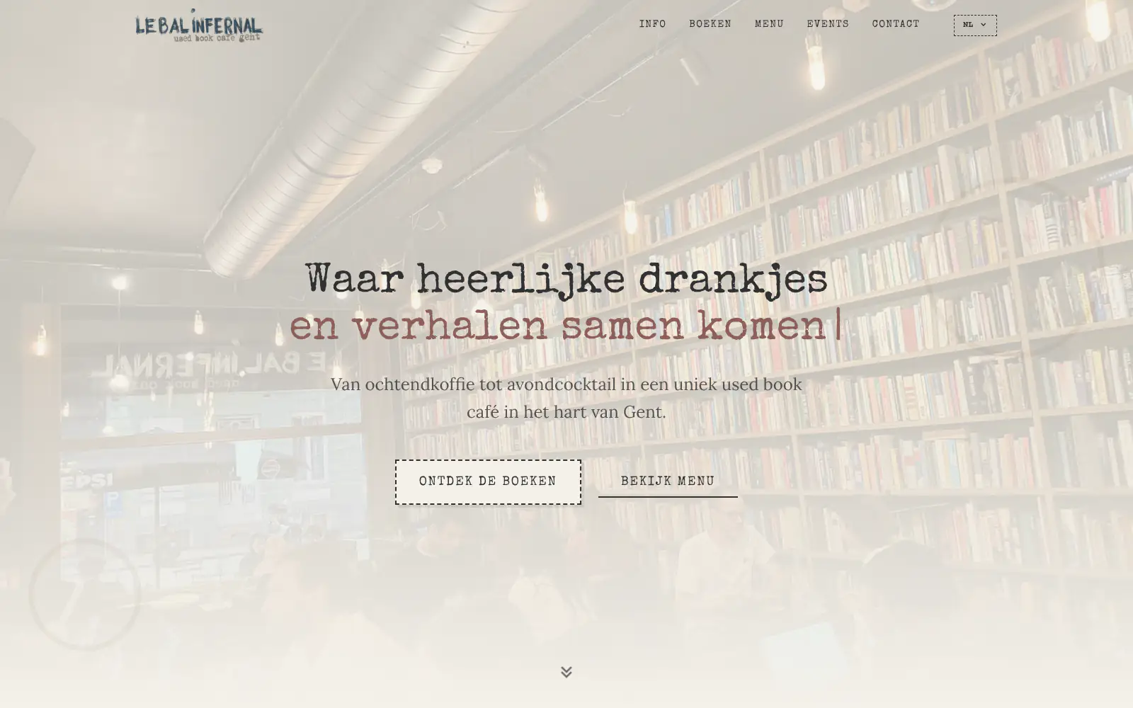 Le Bal Infernal - used book café