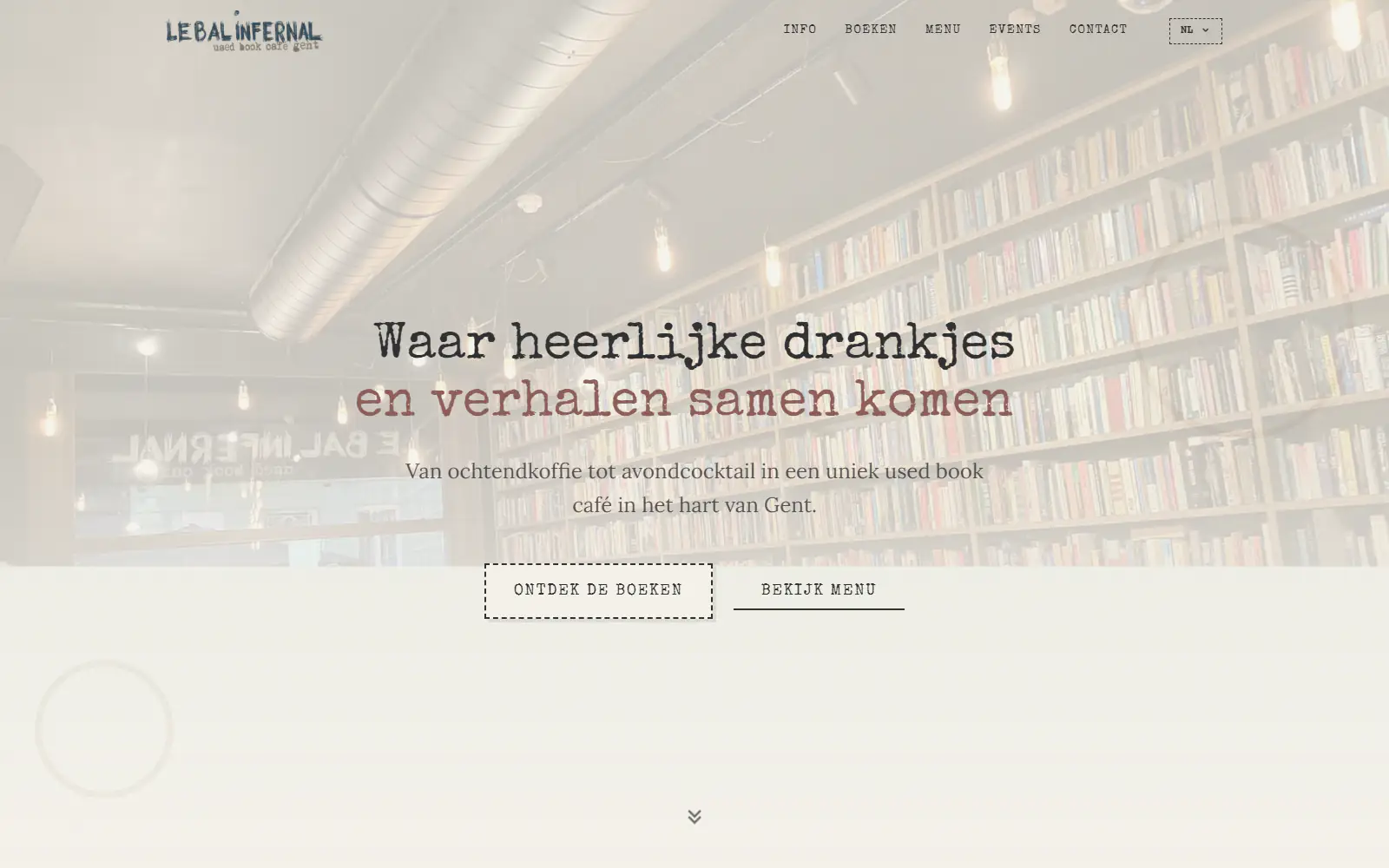 Le Bal Infernal - used book café