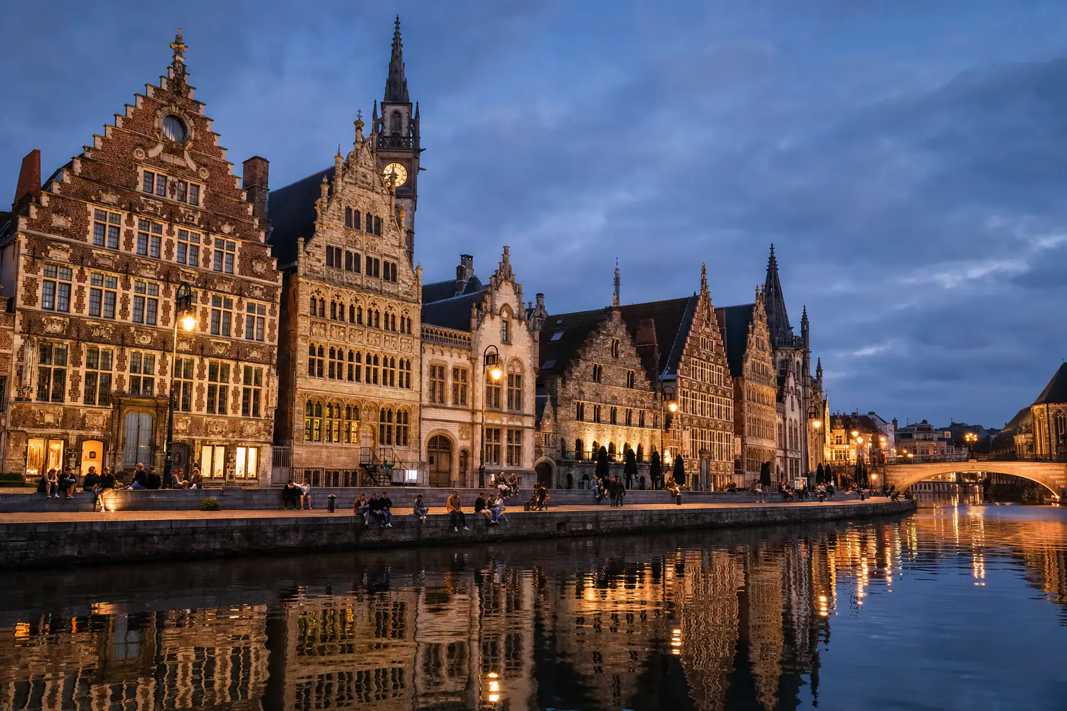 Historisch centrum Gent graslei